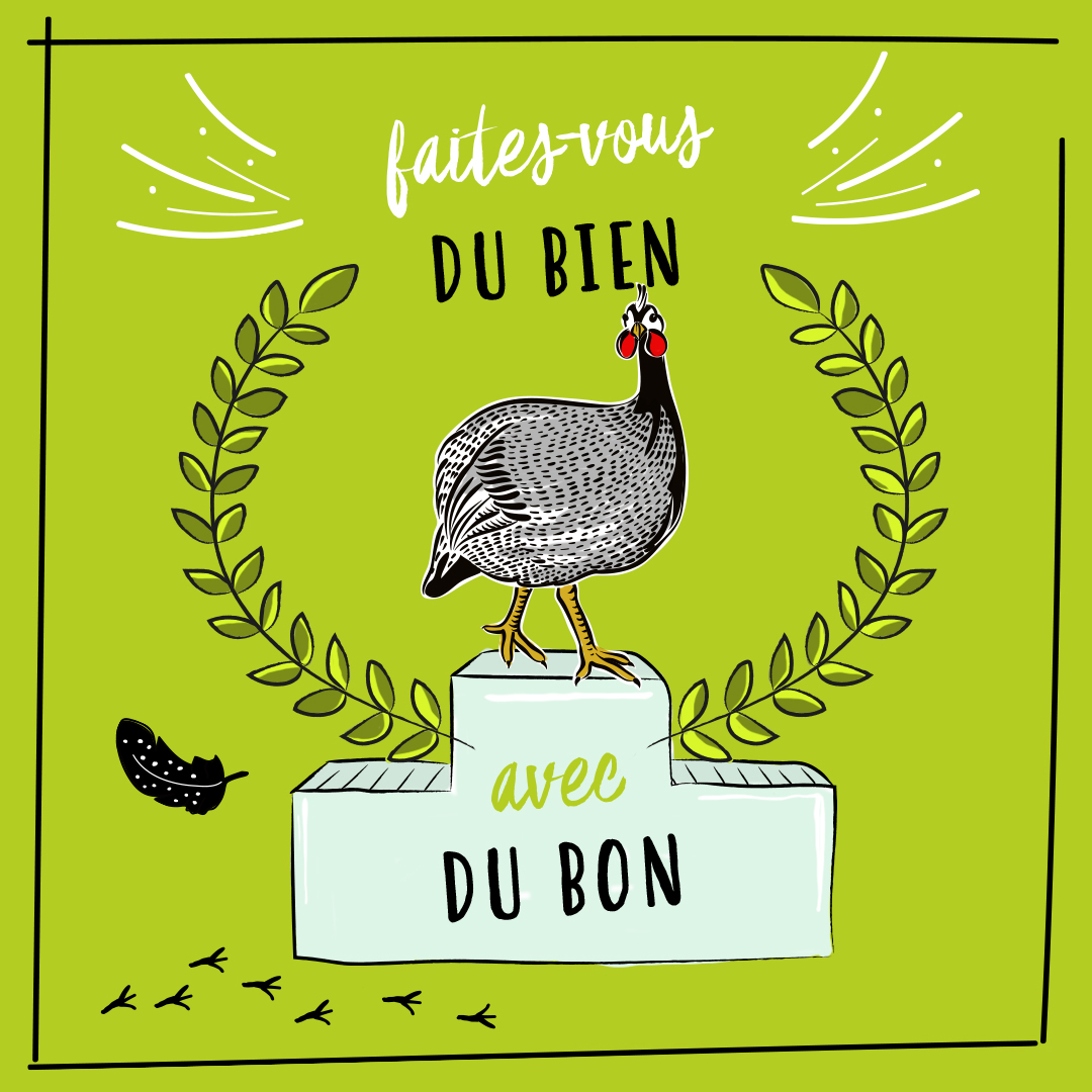 du bien avec du bon la pintade