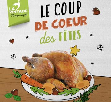 Pintade aux abricots secs et aux petits légumes