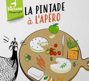 la pintade a l'apero