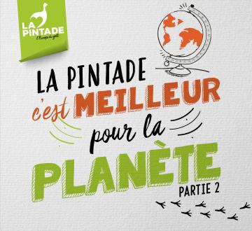 La pintade c'est meilleur pour la planète 2