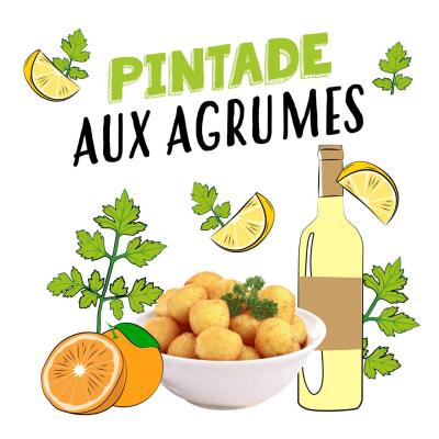 Pintade aux agrumes