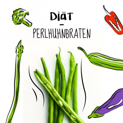 Diät-Perlhuhnbraten