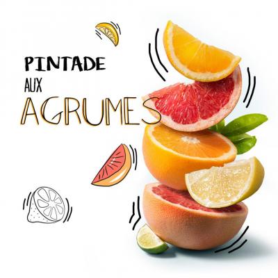 Pintade aux agrumes